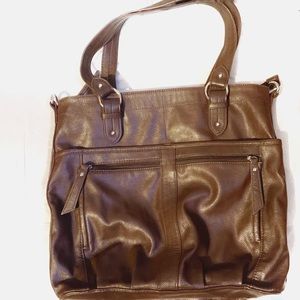 SOLD ✨Clarks Brown Leather Bag / Purse✨
